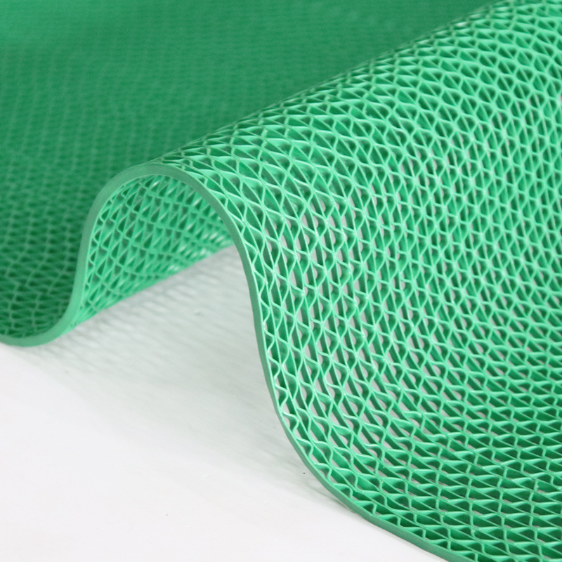 S型透かし彫り滑り止めマットpvcフロアマットプラスチックメッシュ浴室マットキッチントイレプール防水フロアマット|undefined
