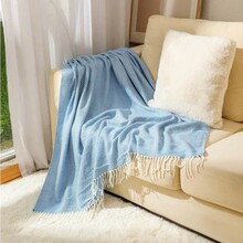 ɳ�l�w̺Elegant Knitted Throw Blanket