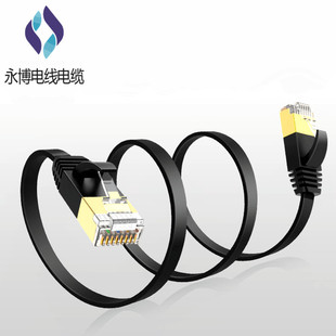 工廠OEM定制貼牌六類扁平網絡跳線千兆非屏蔽UTP電腦寬帶辦公室