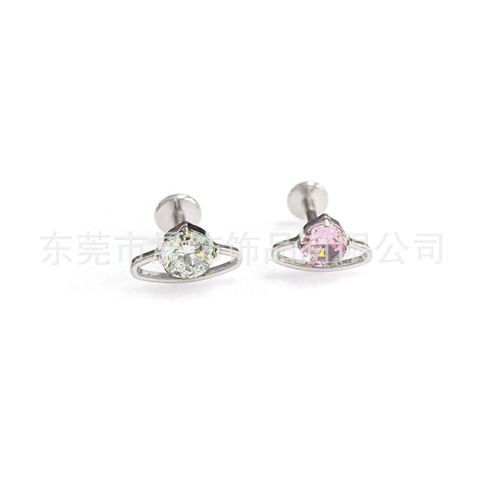 F136 Titanium 土 Star Helix Cartilage Stud 包 Studded Cubic Zirconia Star Ball 轨迹 Ear Stud G23 Implant Grade Titanium Piercing Jewelry Ear 蜗钉
