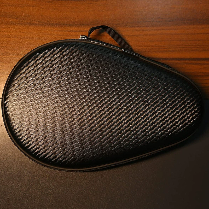 Racket for table tennis, capacious bottom plate, protective case