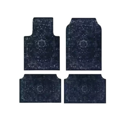 Avtomobil döşəmə paspasları, hot-selling retro Persian national - cross-border-floor-mats-25-3045cm-two-piece-set-for-rear-seat