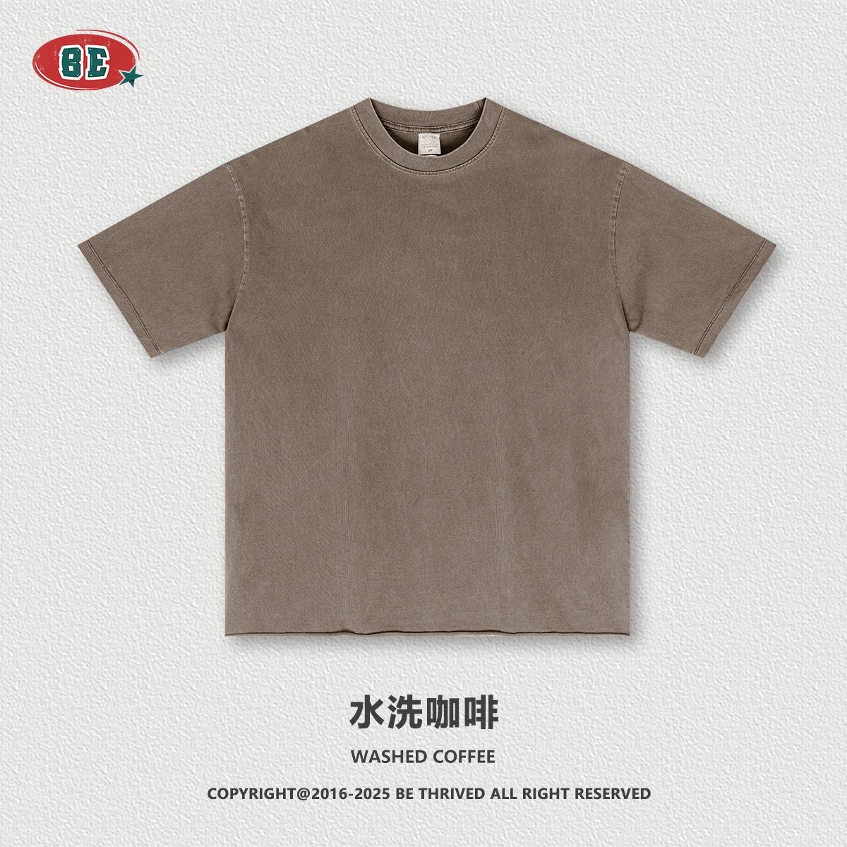 Be Hombres| 2025 verano marca de moda americana pesada azul borde grande hombre camiseta de mangas cortas pantalones cortos set hombre