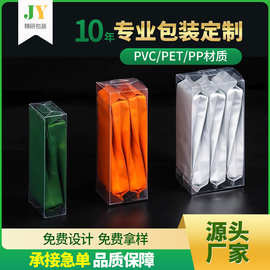 PET茶叶包装盒pvc透明塑料品鉴盒样品盒印刷茶叶独立透明包装礼盒