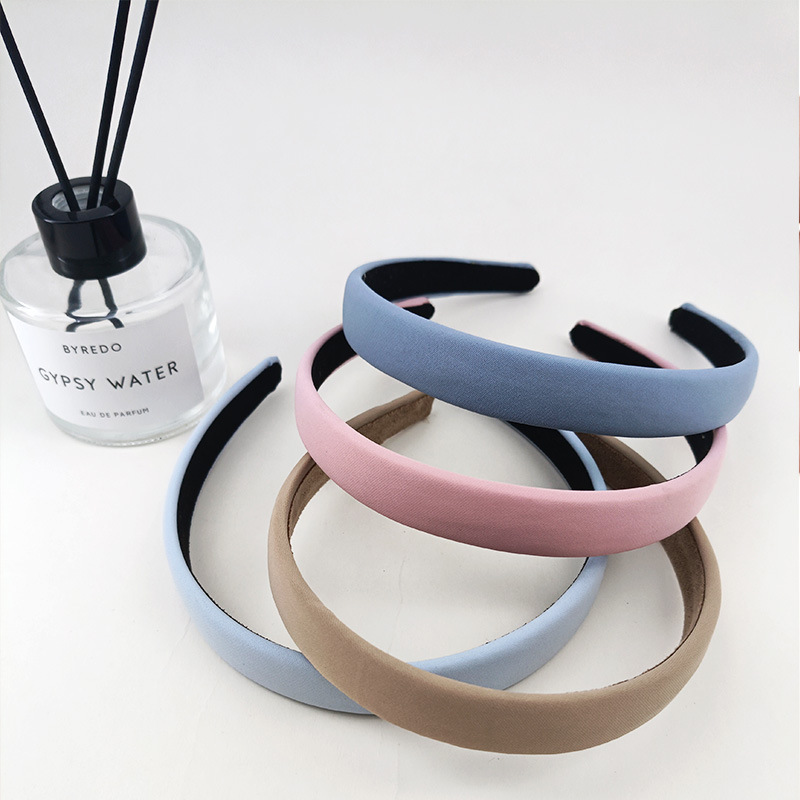 Solid color retro summer headband
