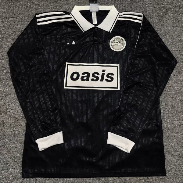 2526 Oasis Band No. 25 Collaboration Long-Sleeved Football Uniform Jersey