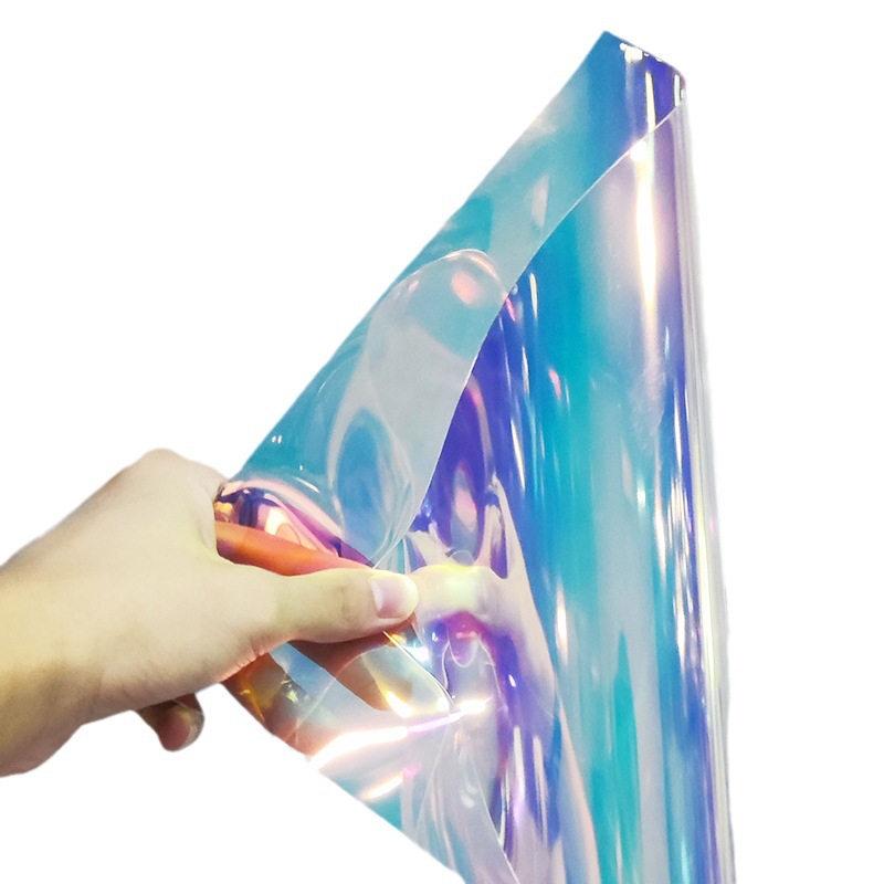 高品质PVC压延膜，高频机热压，幻彩PVC膜，单层覆膜0.4mm