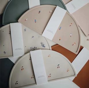 Special Offer Ins Children's Silicone Placemat Supplementary Food Eating Heat-Insulated Non-Slip Placemat Placemat Plate Tea Cup Bowl Dining Table Mat