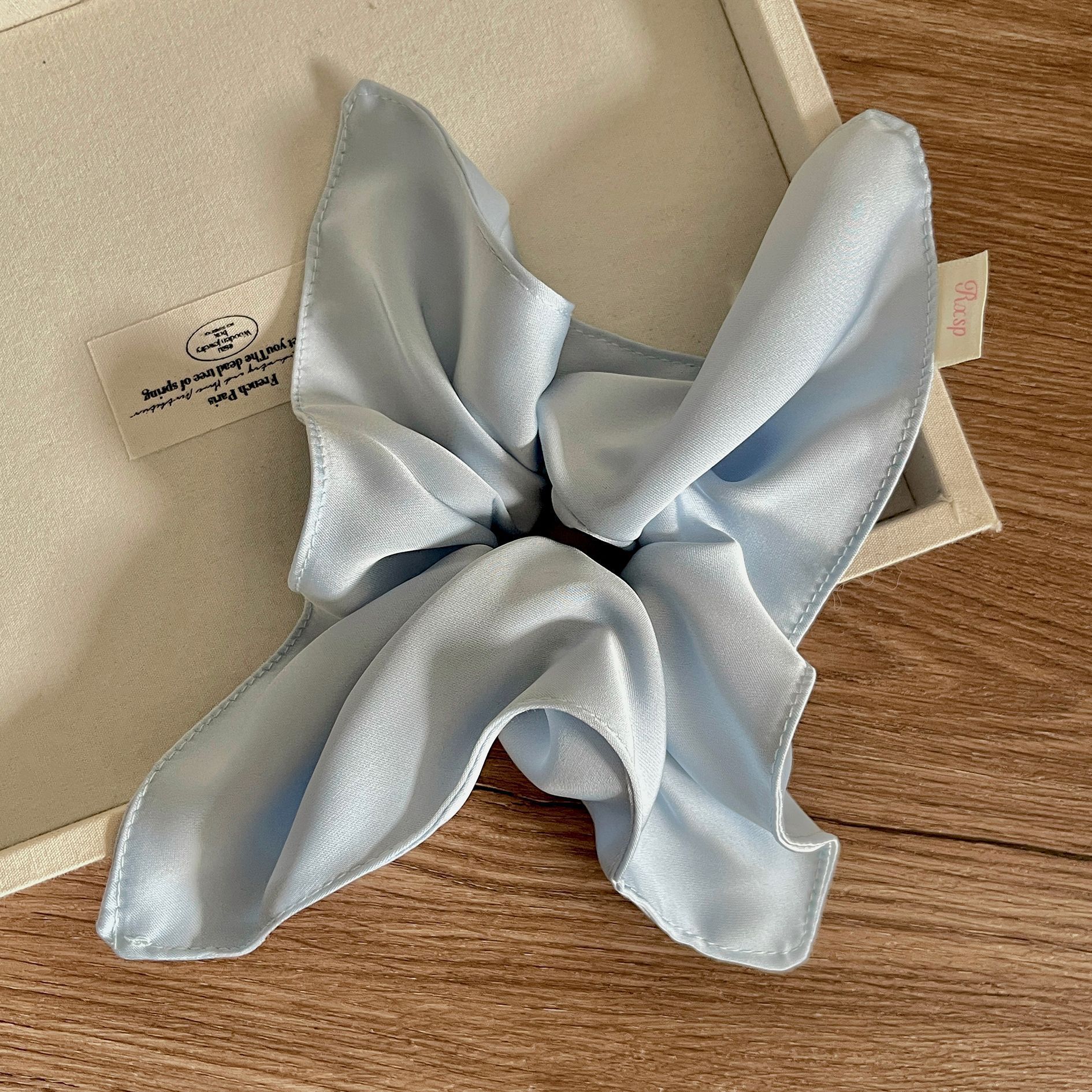 Coreano super grande encaje intestino anillo de cabello para mujeres de alta calidad elástica correa de goma duradera toallas cuadradas para cabello