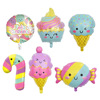Cartoon balloon for ice cream, decorations, new collection