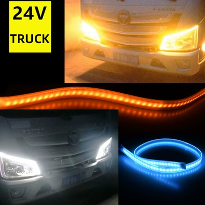 with ultra-thin light guide bar two-color – Gündüz işıqları