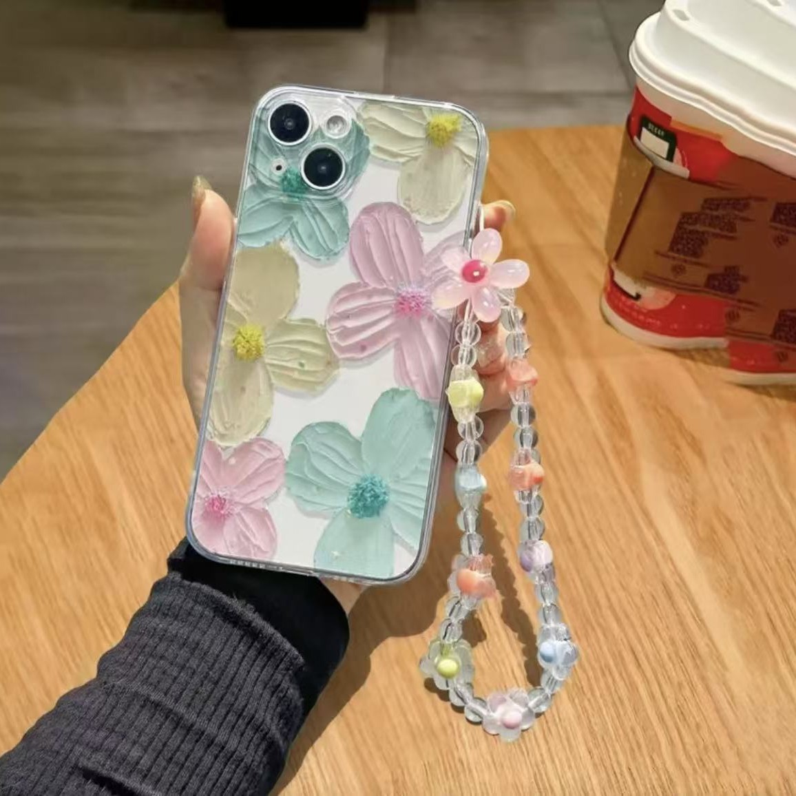 Excluso transfronterizo para iphone15promax funda para teléfono móvil transparente Apple 16 todo incluido 14pro Japón y Corea 13/12