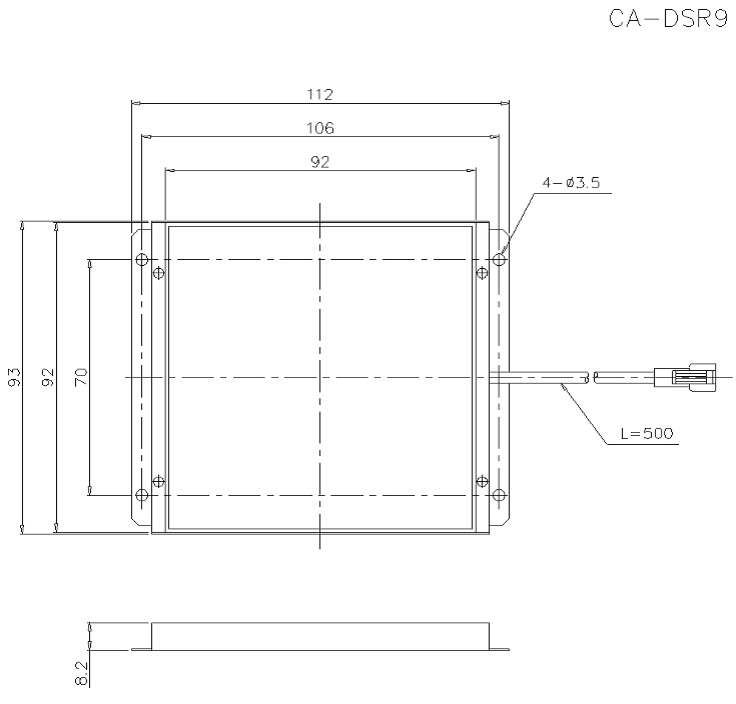 基恩士KEYENCE  红色背光光源  CA-DSR9