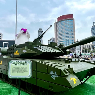大型景区展览模型坦克飞机装甲车国防教育用品等可制作