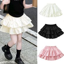 ✅女童短裙可爱蛋糕裙夏天新中式童装女半身裙打底裤蓬蓬裙中大童