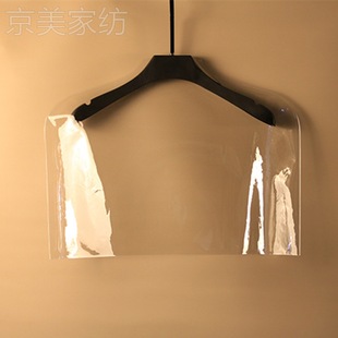 Thickened Bag Transparent Dust Cover for Clothing Store Plastic Household Half-length Coat Western Clothing Clothes Protection Outer Mao Ren