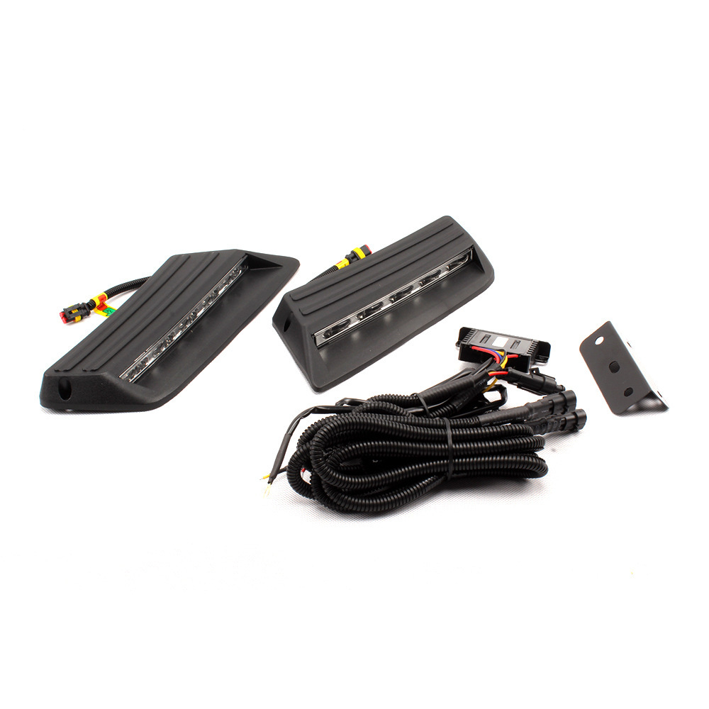 Aplicable para el conjunto de luces de niebla delanteras FJ79 de Toyota 07 - 12 años Land Cruiser, lámpara de barra LED, conjunto de luces diurnas image 5