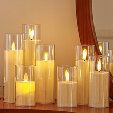 生日场景布置装饰假蜡烛浪漫求婚告白蜡烛灯舞台烛光音乐会氛围灯