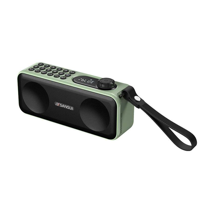 Shanshui F59 ワイヤレス Bluetooth スピーカー デュアル スピーカー デュアル カード ポータブル ハイパワー 長いバッテリー寿命の屋外音楽プレーヤー|undefined
