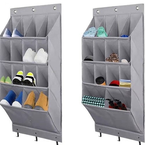 Best-selling multi-functional behind-the-door storage bag, modern and simple wall-mounted shoe bag, multi-layer debris storage bag