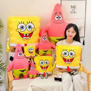 Plush Toy Patrick Spongebob Doll Doll Pillow Creative Birthday Gift Factory Direct