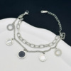 Bracelet stainless steel handmade, jewelry, accessory