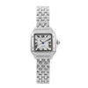 Fashionable quartz watch, square steel belt, internet celebrity