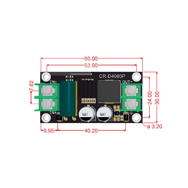 工業級直流降圧モジュール5v/12v/24v/6a 8a安定化DC-DC大電力電圧降圧板|undefined