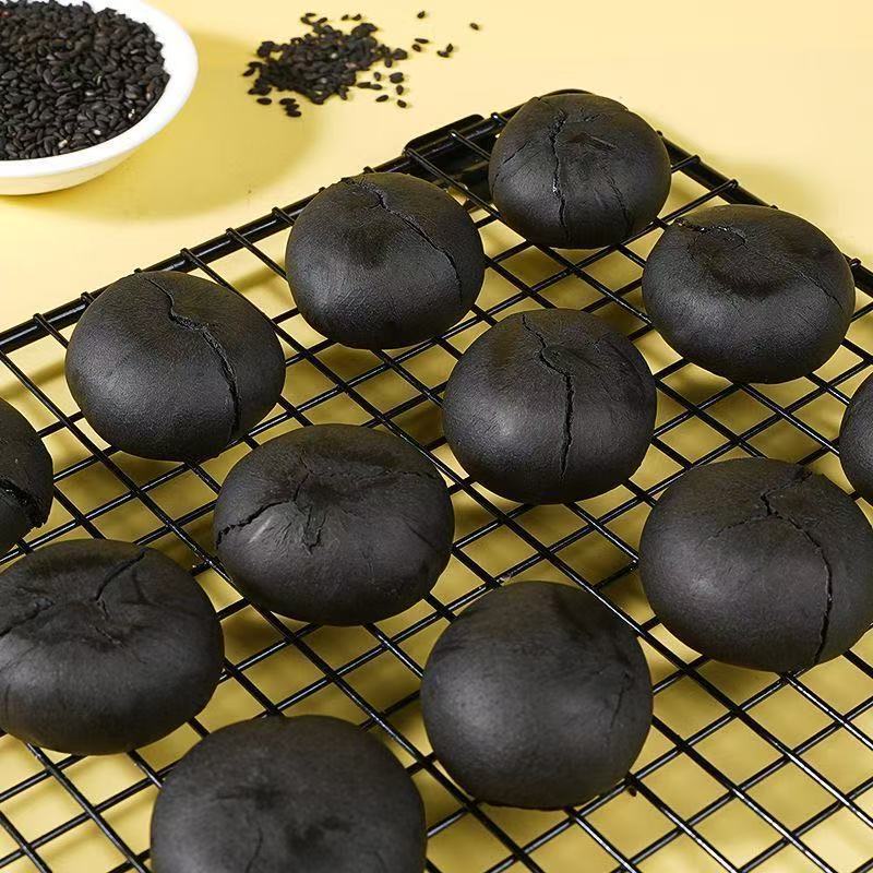 黒紫餅5個、朝食菓子、伝統的なネットセレブ、オフィスカジュアル、食欲を満たす栄養価の高いスナック、ドラマ鑑賞用スナック、全箱バッチ|undefined