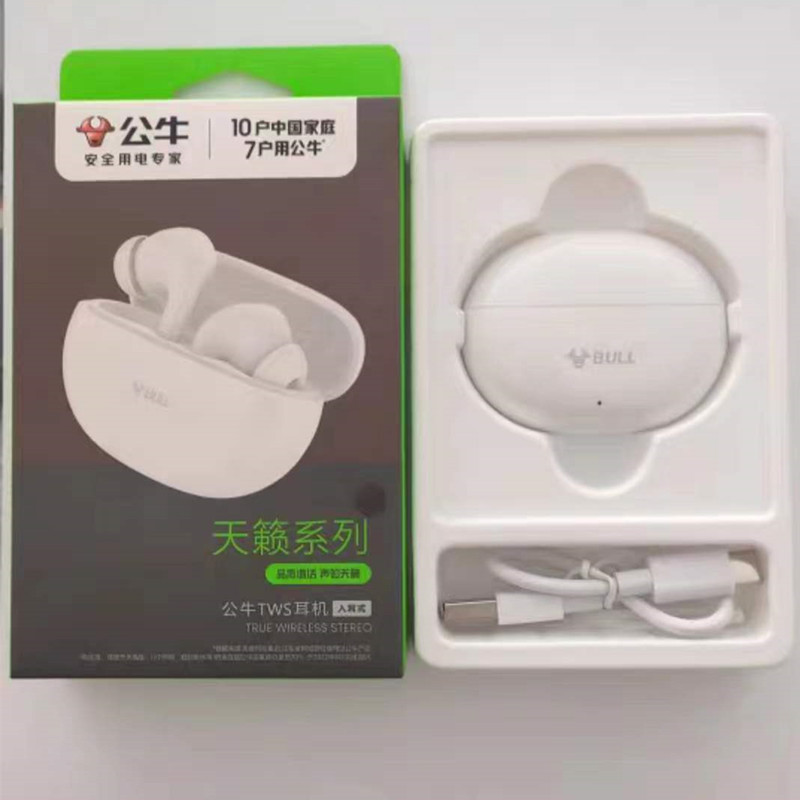 Venta al por mayor Toro auricular Bluetooth inalámbrico corriendo deportes juego Android inteligente reducción de ruido en la oreja entrega de auriculares