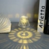 Transparent small lamp A with base