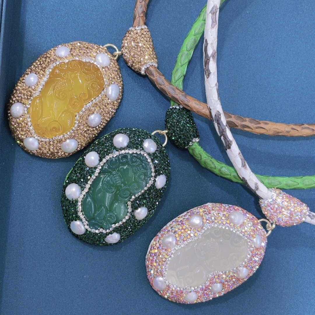 Agate natural ore jade