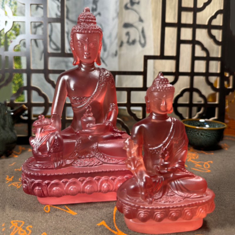 Car ornaments pharmacist Buddha statue Bao'an car decorations interior car resin ornaments wholesale factory direct sales