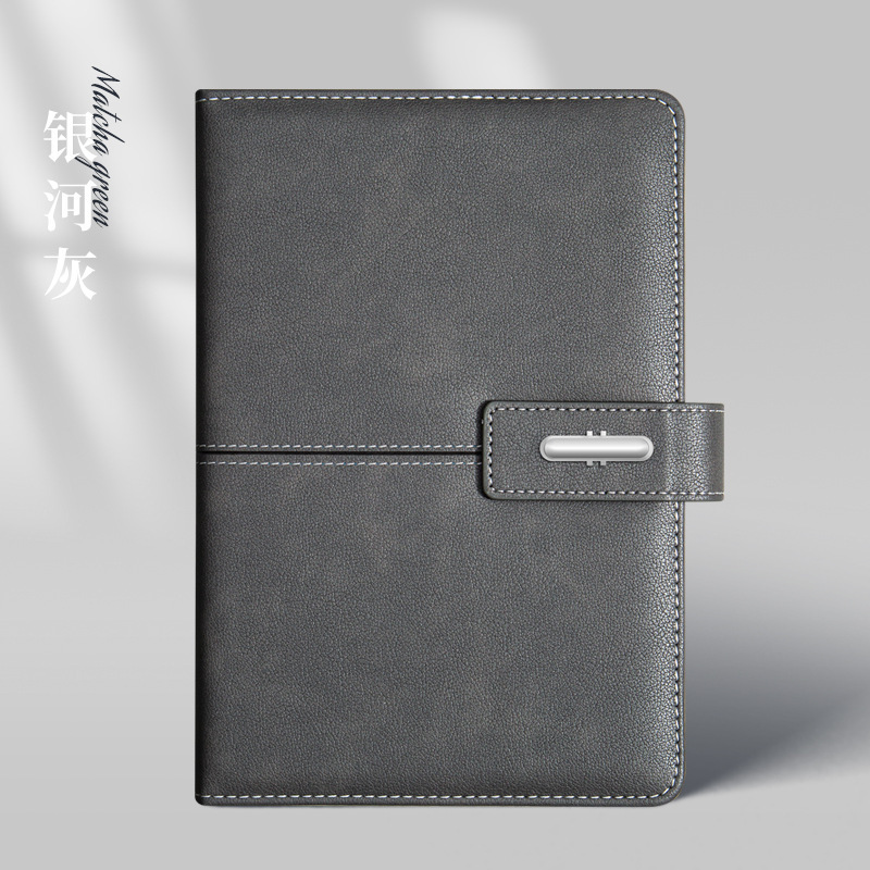 Caja de regalo de notebook A5 de negocios logotipo personalizado de alto nivel Lincoln botón de cuaderno de notas subcuaderno de eventos regalos image 27