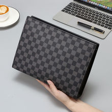 男士手拿包商务休闲新款大容量文件包多层卡包手抓包外出手包夹包