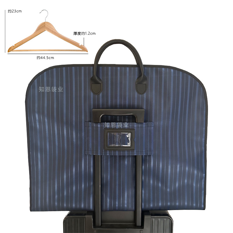 Oxford traje cubierta de polvo bolsa de almacenamiento bolsa de ropa traje personalizado cubierta de traje impermeable