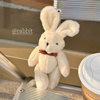 Cute plush pendant, doll, accessory, keychain, with little bears