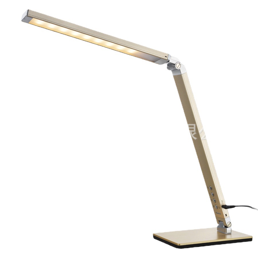 厂家直供10W调光调色USB手机充电可折叠工作学习LED护眼台灯