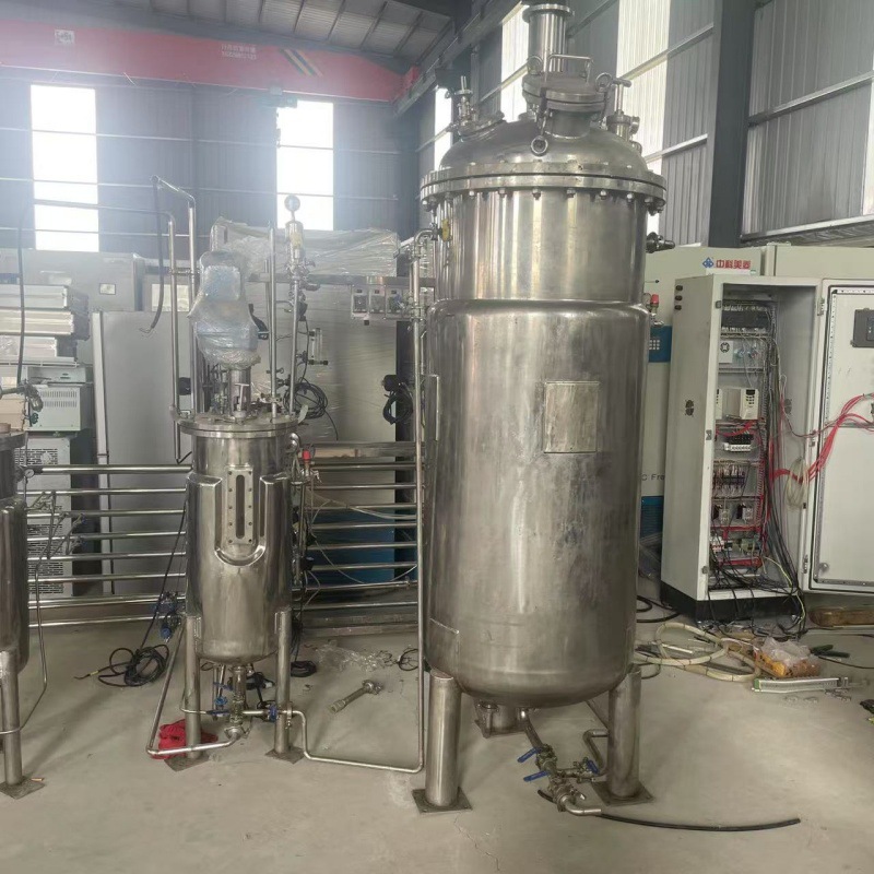 回收二手不锈钢发酵罐  化工真空发酵设备 不锈钢双层立式密封罐