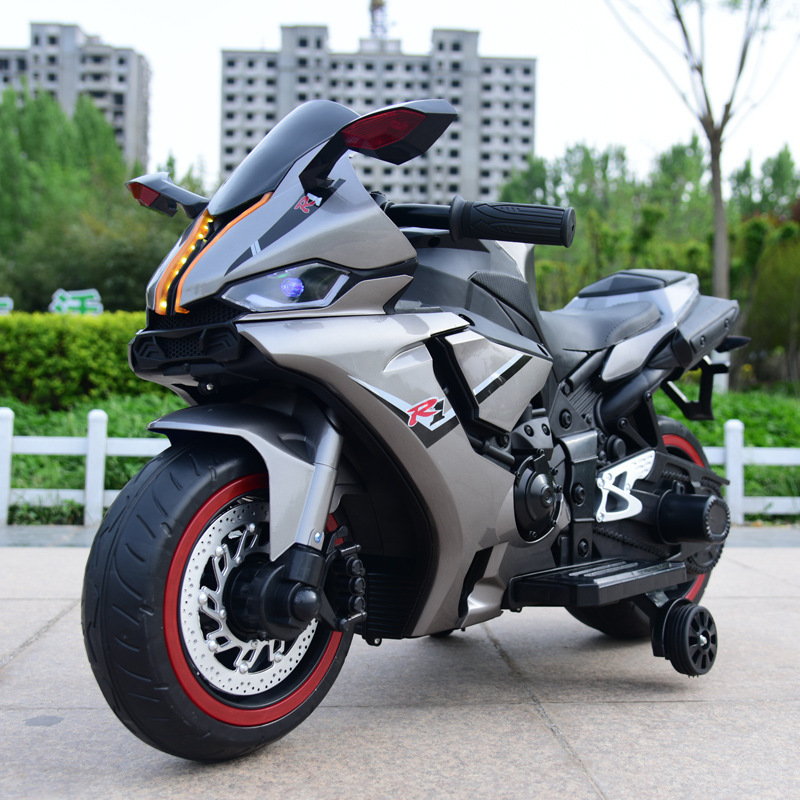 Coche eléctrico para niños triciclo eléctrico portátil Coche de juguete de educación temprana recargable de la motocicleta eléctrica de los nuevos niños