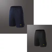 2025 L ~ Новые спортивные шорты быстрый сухой бег дышащая тренировка лето новые мужские черные штаны для настольного тенниса
