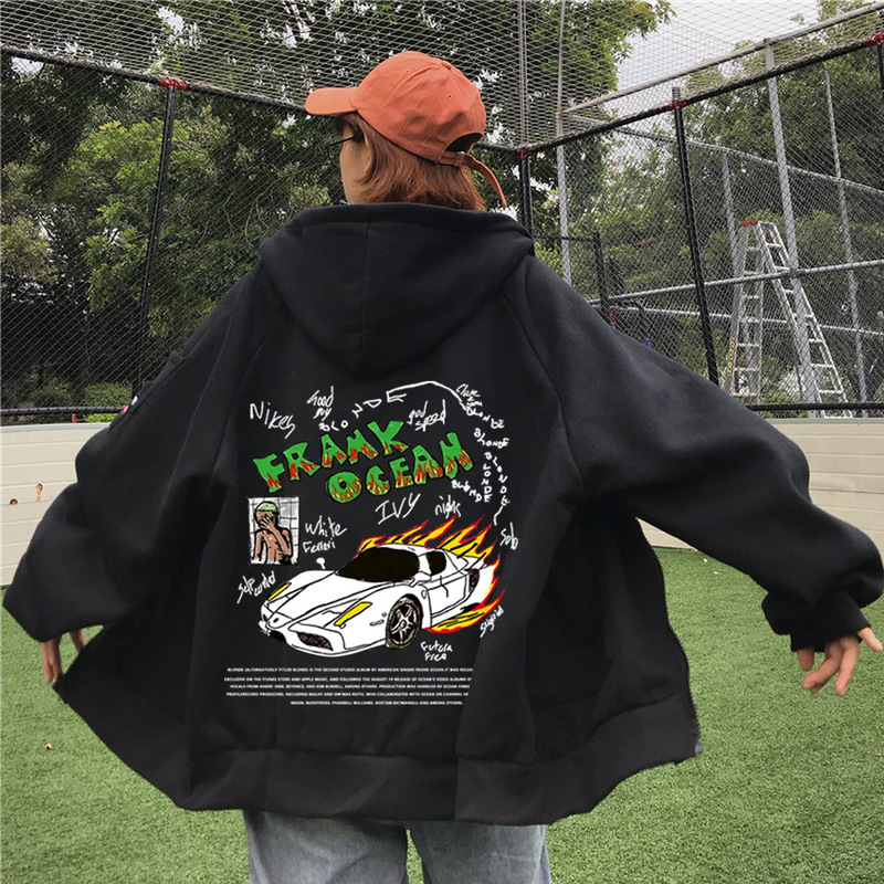 Boys Don't Cry Frank Ocean Blonde Zip Hoodie Hoodie Frank O Ocean Blonde R & B Tone