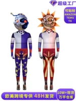 Хэллоуинский костюм для косплея YSundrop Fnaf Moon Sun финальный босс, цельность/боди-сюит с уязвимостью безопасности