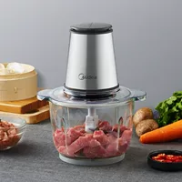 Электрический автоматический кухонный комбайн Midea, универсальная насадка-миксер, полностью автоматический