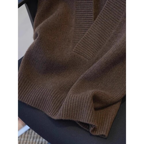 Grey V-neck Knit Cardigan Vest for Women, Spring and Autumn Season, Advanced Style, Layering Sweatshirt, Sleeveless Short Cardigan Top