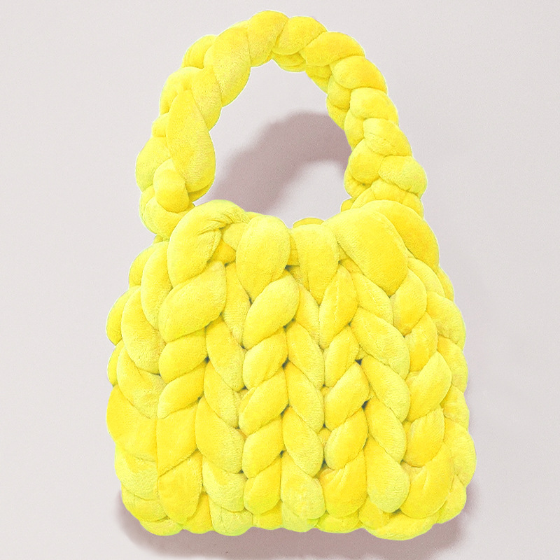 Accesorios de relleno de algodón islandés hilo diy bolsas de mano tejidas alfombras de alfombra de hilo de lana super gruesa ganchillo