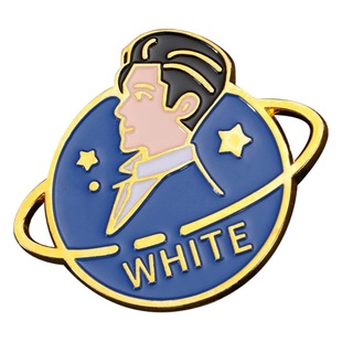 Metal Badge Customization of Emblem Medal Baking Paint Enamel Making Animation Brooch Badge Activities Commemorative School Badge Customization