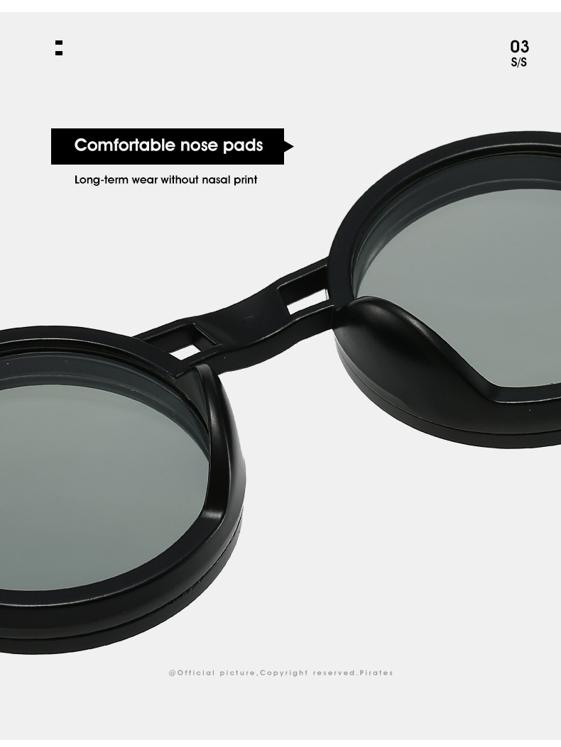 2025 Neue Sonnenbrille im kleinen runden Stil, modische Sonnenbrille mit individueller Persönlichkeit, manuell verstellbar, ideal für Outdoor-Aktivitäten wie Angeln, Großhandel, Trend Cross_voghion.com