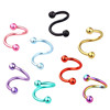 Physiological nose piercing, earrings stainless steel, lip piercing, wholesale