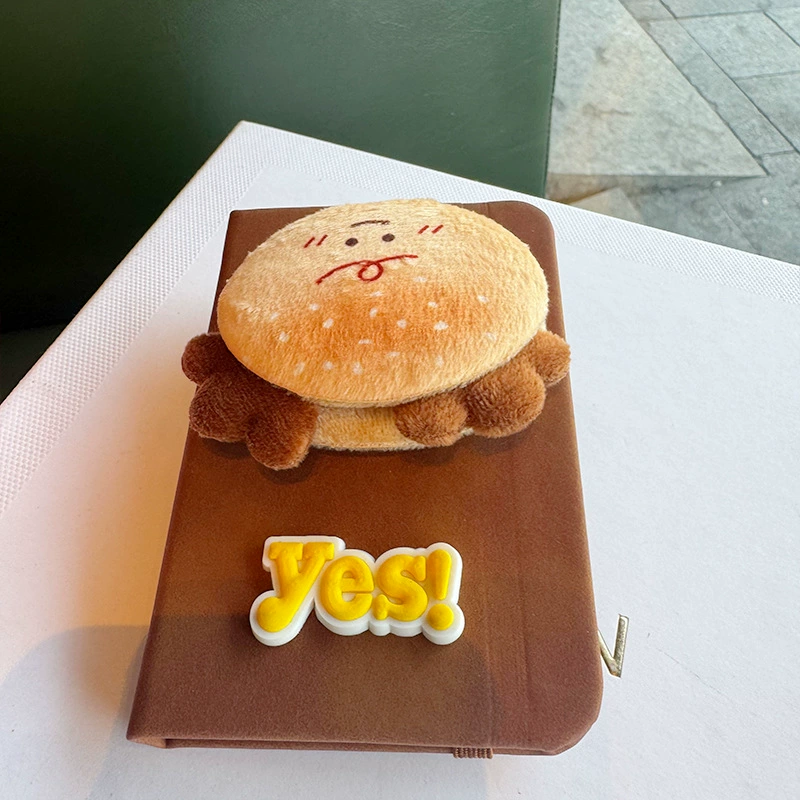 Creative plush pendant, laptop, notebook, book, delicacies